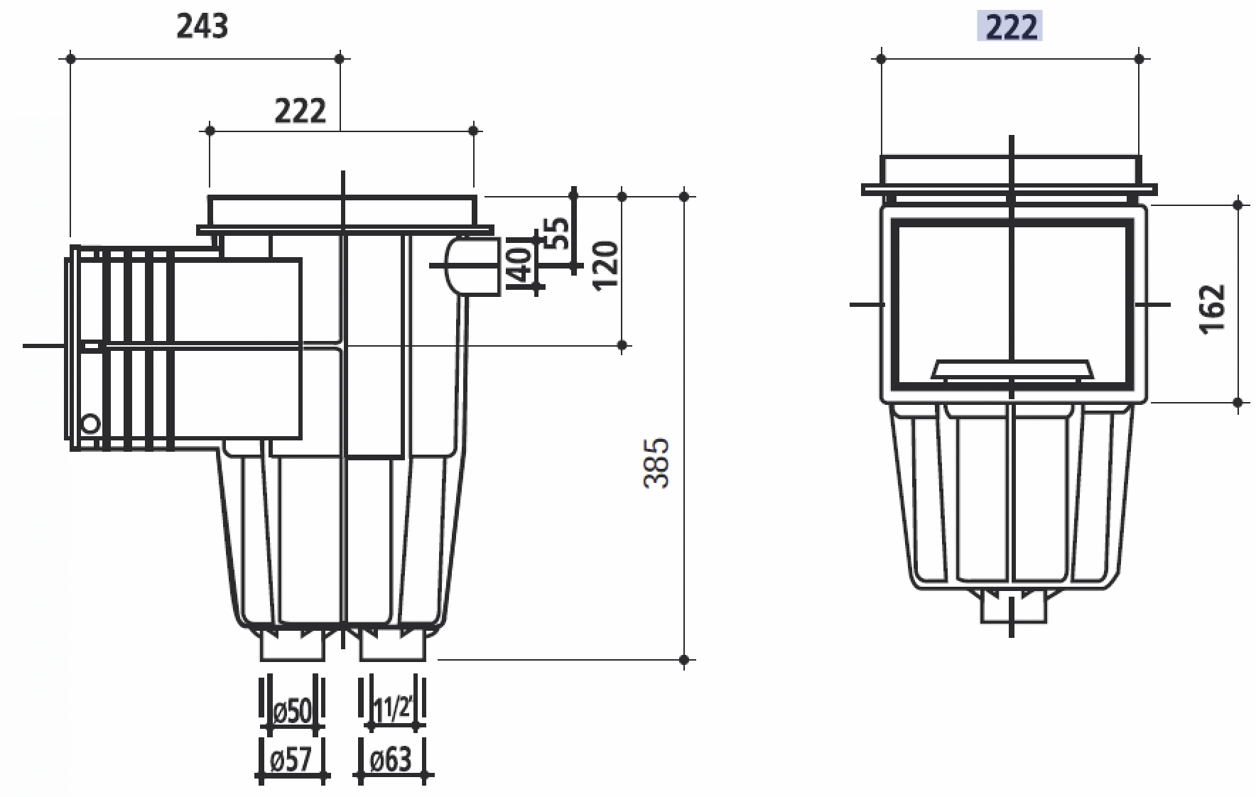  Gemas 222162 1 1/2"      .  () (04111FW)